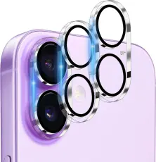  2-Pack iPhone 17 Linsskydd I H&auml;rdat Glas - Teknikhallen.se