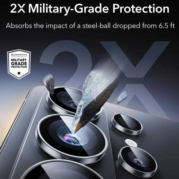 Bild 4, ESR ESR Samsung Galaxy S26 Ultra Linsskydd Armorite Transparent - Teknikhallen.se