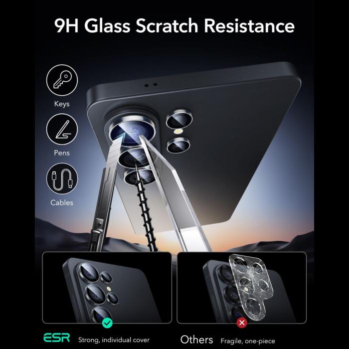 Bild 6, ESR ESR Samsung Galaxy S26 Ultra Linsskydd Armorite Transparent - Teknikhallen.se