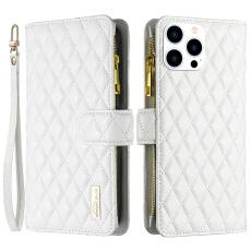 BINFEN BINFEN iPhone 16 Pro Max Fodral Diamond Multifunktionell Vit - Teknikhallen.se