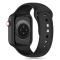 Tech-Protect Tech-Protect Apple Watch 42/44/45/46/49 mm Armband Silikon Black - Teknikhallen.se