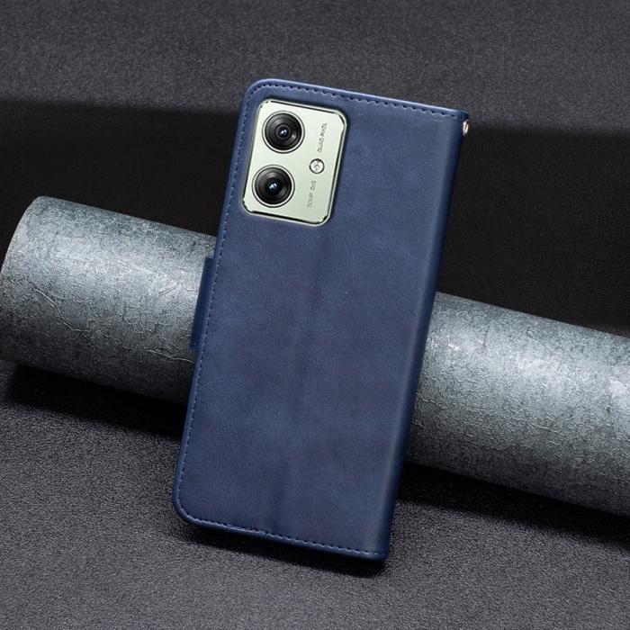 Bild 6,  Motorola Moto G54 5G Fodral Shark Solid Blå - Teknikhallen.se