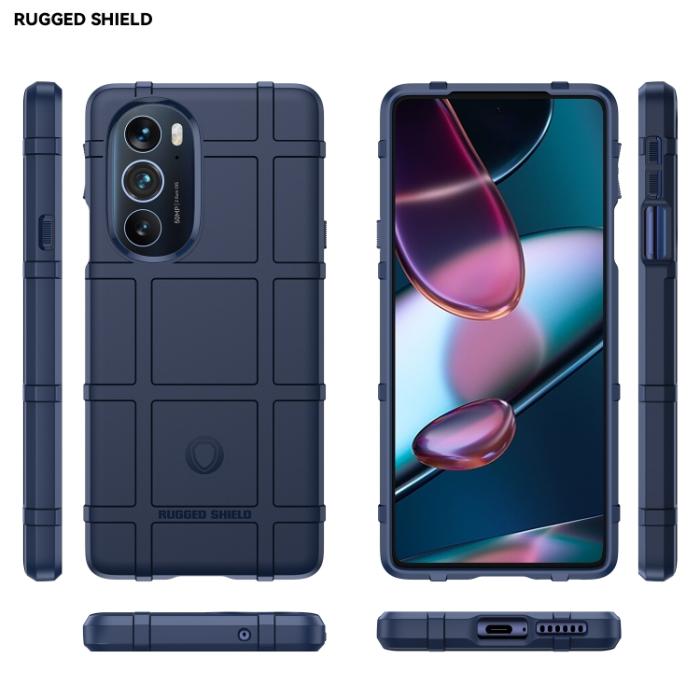 Bild 2,  Motorola Edge 30 Pro Skal Robust Blå - Teknikhallen.se