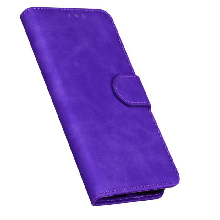 Bild 5,  Xiaomi Redmi 9C Fodral Läder Lila - Teknikhallen.se