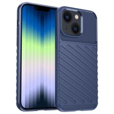  iPhone 14 Skal Twill Textur Bl&aring; - Teknikhallen.se
