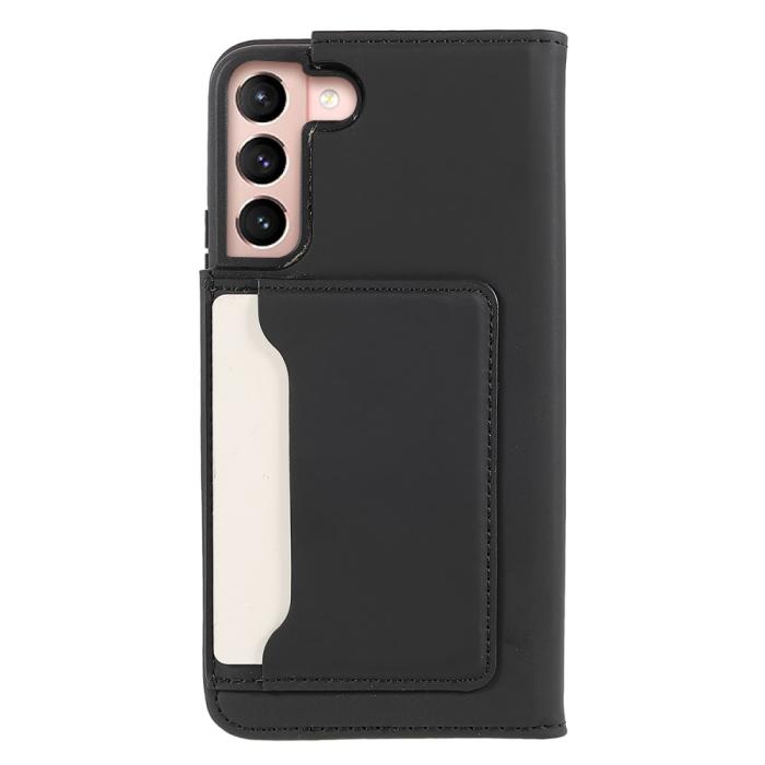 Bild 3,  Samsung Galaxy S22 Plus Fodral Flip Med Kortfack Svart - Teknikhallen.se