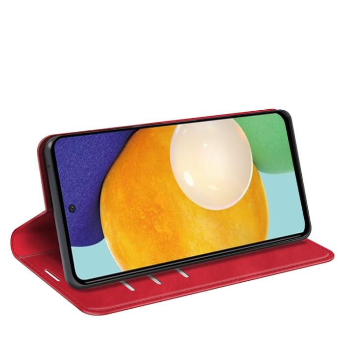 Bild 5,  Samsung Galaxy A13 4G Fodral Flip Röd - Teknikhallen.se