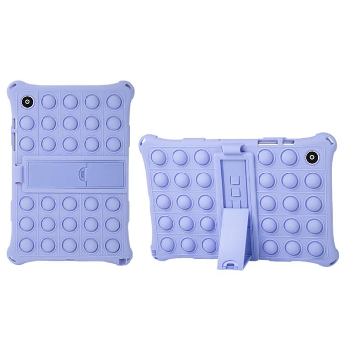 Bild 6,  Galaxy Tab A8 10.5 Skal Pop It Fidget Kickstand Lila - Teknikhallen.se