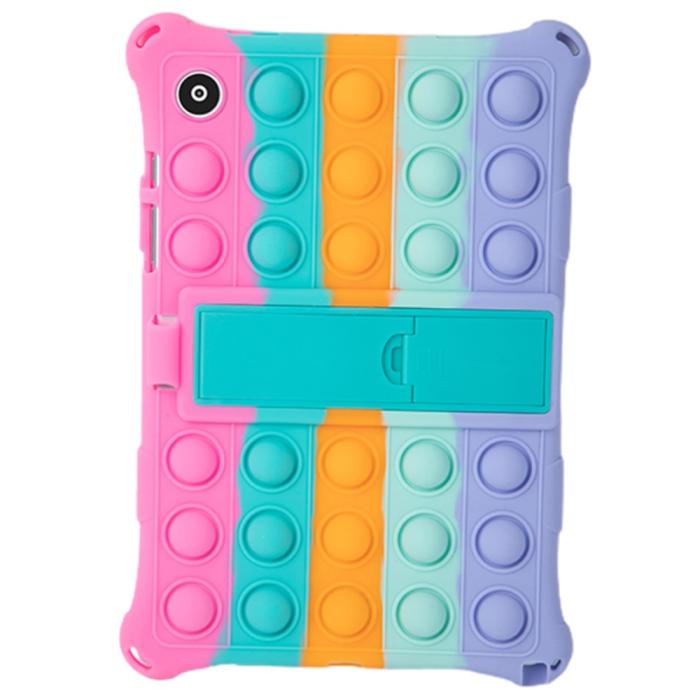 Bild 3,  Galaxy Tab A8 10.5 Skal Pop It Fidget Kickstand Multicolor - Teknikhallen.se