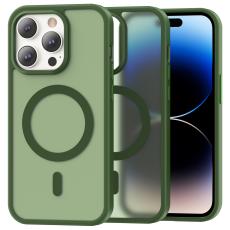 ColorPop ColorPop iPhone 14 Pro Skal CH MagSafe Matt Gr&ouml;n - Teknikhallen.se