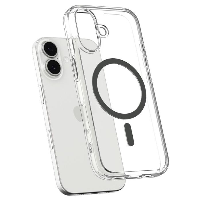 Bild 5, Spigen Spigen iPhone 17 Skal MagSafe Ultra Hybrid Transparent - Teknikhallen.se