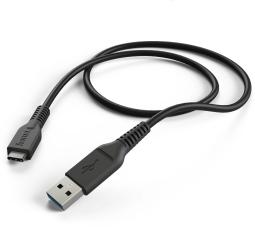  HAMA USB-C Laddkabel 100cm - Svart - Teknikhallen.se