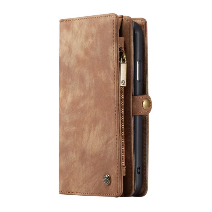 Bild 2, CASEME iPhone 11 Pro Max - CASEME 2-i-1 Multifunktionellt Fodral - Brun - Teknikhallen.se
