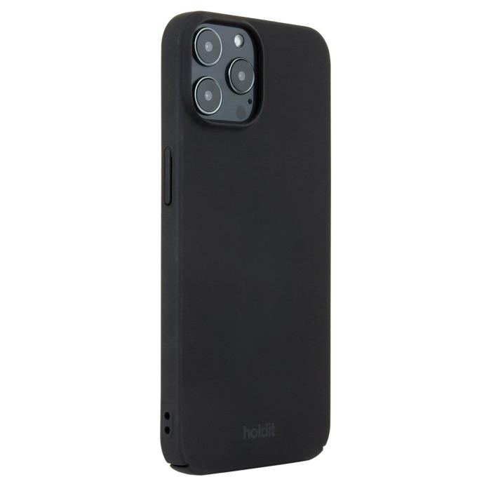 Bild 2, holdit holdit iPhone 12 / 12 Pro Mobilskal Slim Svart - Teknikhallen.se
