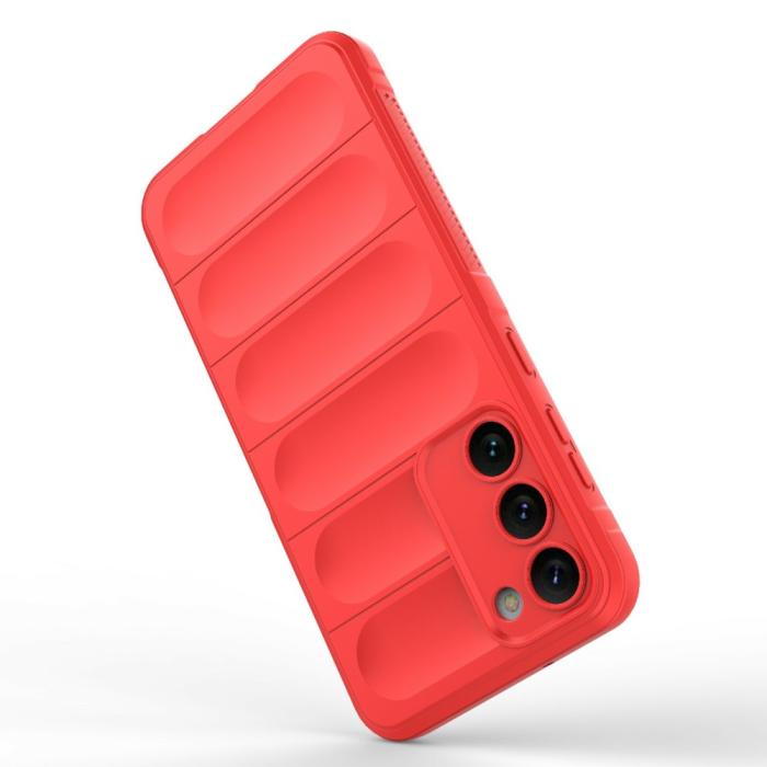 Bild 3,  Samsung Galaxy S23 Plus Skal Magic Shield Röd - Teknikhallen.se