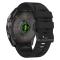 Tech-Protect Tech-Protect Garmin Fenix 5/6/6 Pro/7/8/E 47 mm Armband Silicone Line Svart - Teknikhallen.se