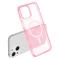  iPhone 15 Plus Skal MagSafe Hybrid Glitter Rosa - Teknikhallen.se