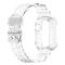  Apple Watch 38/40/41mm Kristall Skal/Armband Transparent - Teknikhallen.se