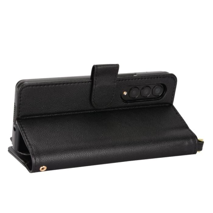 Bild 4,  Galaxy Z Fold 3 Fodral Multifunktionell Svart - Teknikhallen.se