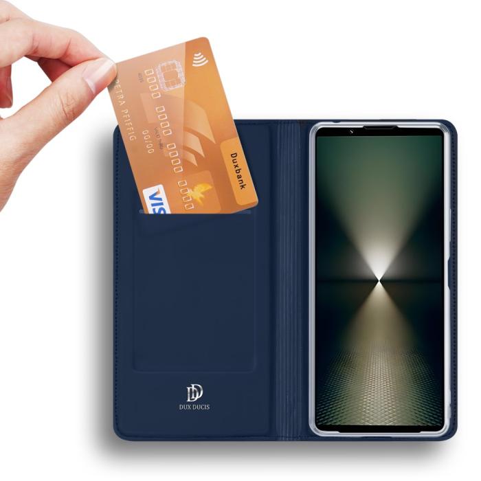 Bild 2, DUX DUCIS DUX DUCIS Sony Xperia 1 VII Fodral Skin Pro Blå - Teknikhallen.se