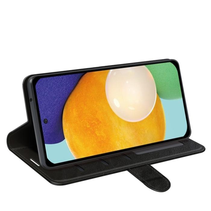 Bild 5,  Samsung Galaxy A13 4G Fodral Klassisk Struktur Svart - Teknikhallen.se