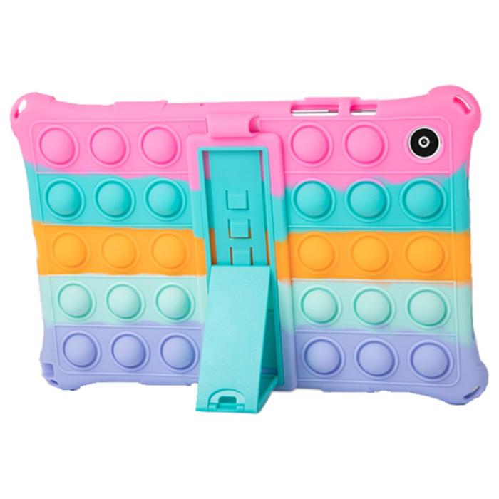 Bild 5,  Galaxy Tab A8 10.5 Skal Pop It Fidget Kickstand Multicolor - Teknikhallen.se