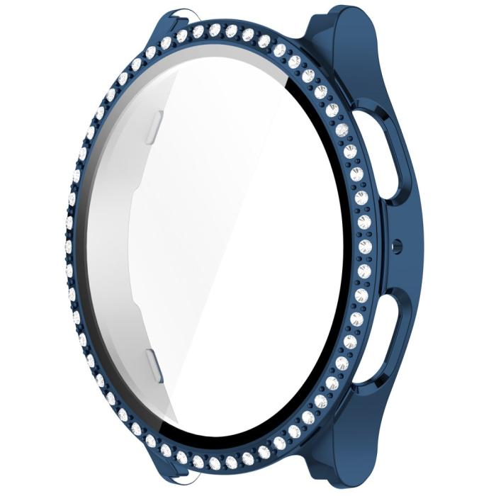 Bild 4,  Galaxy Watch 7 44 mm Skal Med Skärmskydd Strass Mörk Blå - Teknikhallen.se