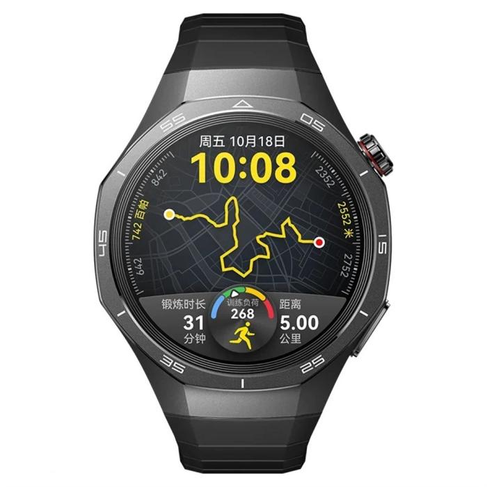 Bild 3,  Huawei Watch GT 6 46 mm Armband Rostfritt Stål Svart - Teknikhallen.se