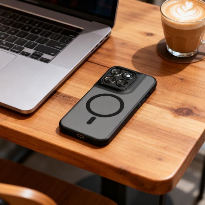 Bild 3, Tech-Protect Tech-Protect Motorola Moto G67/G77 Skal MagSafe MagMat Svart - Teknikhallen.se