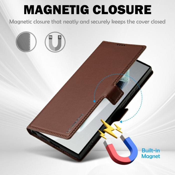 Bild 4, LC.IMEEKE LC.IMEEKE Galaxy S25 Ultra Fodral Med Magnetisk Stängning - Teknikhallen.se