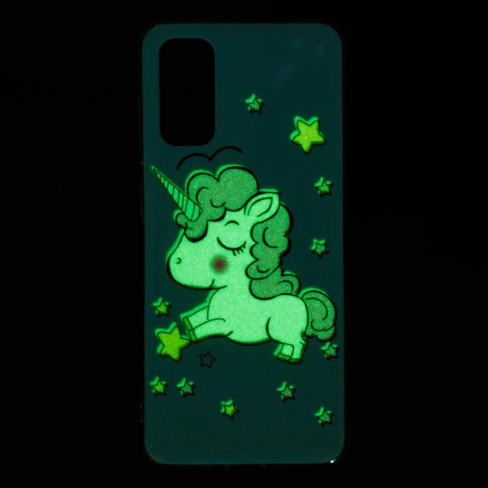Bild 4,  Samsung Galaxy A33 5G Skal Glow-in-dark Unicorn - Teknikhallen.se