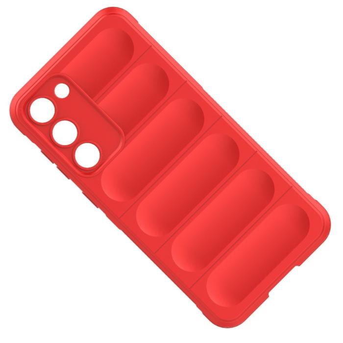 Bild 6,  Samsung Galaxy S23 Plus Skal Magic Shield Röd - Teknikhallen.se