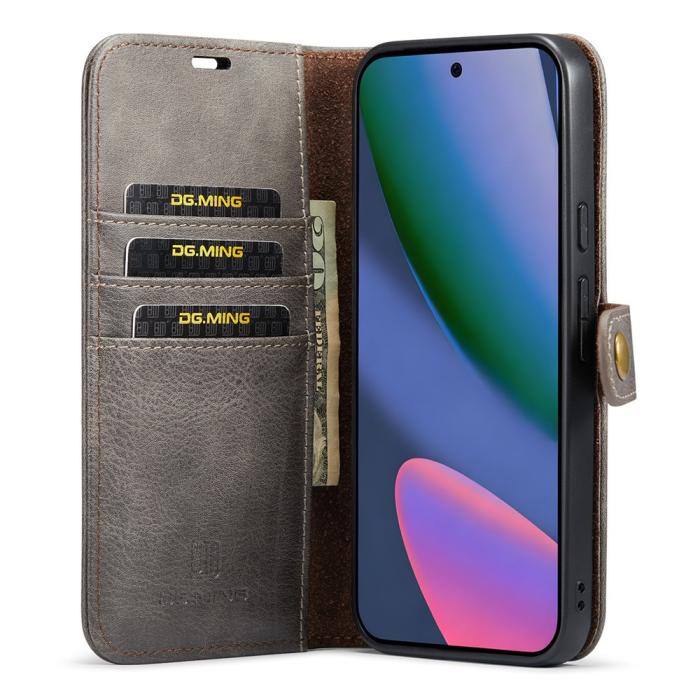 Bild 3, DG.MING DG.MING Google Pixel 11 Pro XL Fodral Magnet 2in1 Grå - Teknikhallen.se
