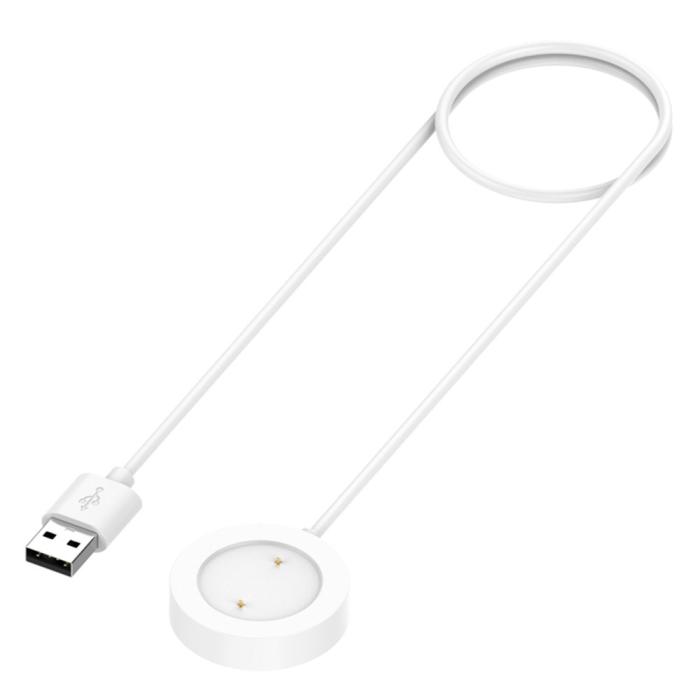 Bild 5,  1m USB Laddningskabel Xiaomi Color 2 / S1 Active / Color Sport Vit - Teknikhallen.se