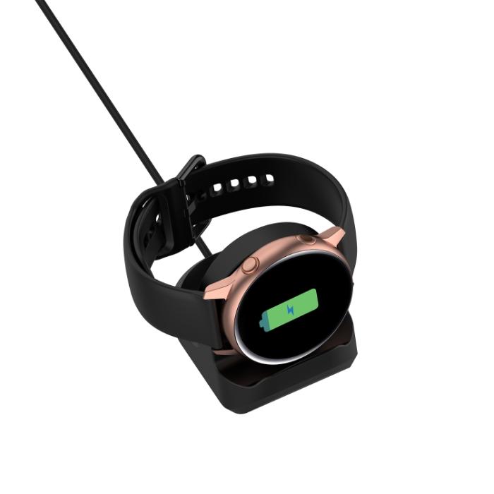 Bild 6,  Samsung Galaxy Watch Universal Silikon Stativ Svart - Teknikhallen.se