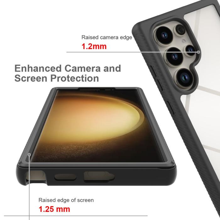 Bild 3,  Samsung Galaxy S24 Ultra Skal 360 Defense Svart - Teknikhallen.se