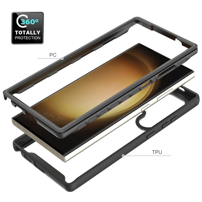 Bild 4,  Samsung Galaxy S24 Ultra Skal 360 Defense Svart - Teknikhallen.se