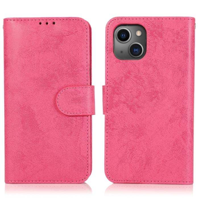Bild 2,  iPhone 14 Pro 2in1 Fodral Magnet / Skal Rosa - Teknikhallen.se