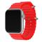 ColorPop Apple Watch 42/44/45/49 mm Armband Ocean Wave Röd - Teknikhallen.se