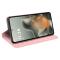  Motorola Edge 70 Fodral Flip Skin Touch Läder Rosa - Teknikhallen.se