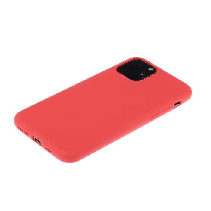 Bild 2,  iPhone 15 Pro Max Skal Frostad TPU Röd - Teknikhallen.se