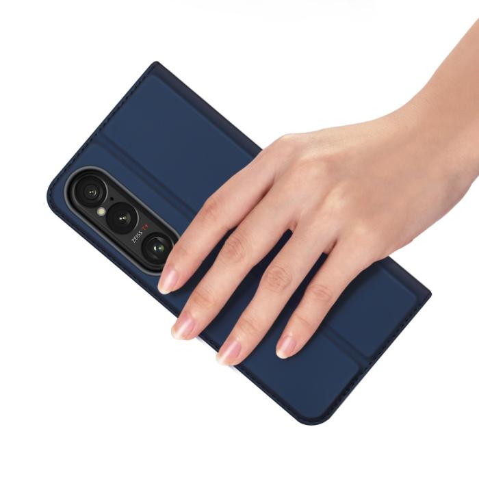Bild 6, DUX DUCIS DUX DUCIS Sony Xperia 1 VII Fodral Skin Pro Blå - Teknikhallen.se
