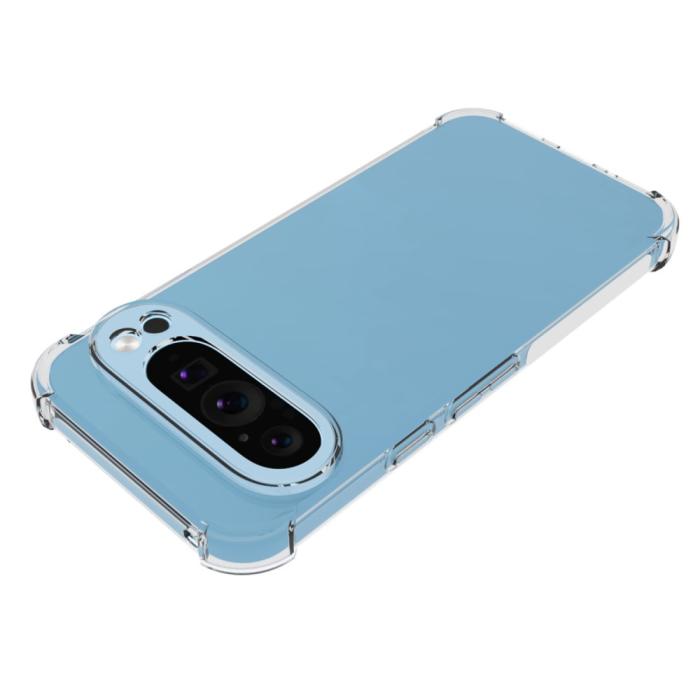 Bild 3,  Google Pixel 9/9 Pro Skal Shockproof TPU Transparent - Teknikhallen.se