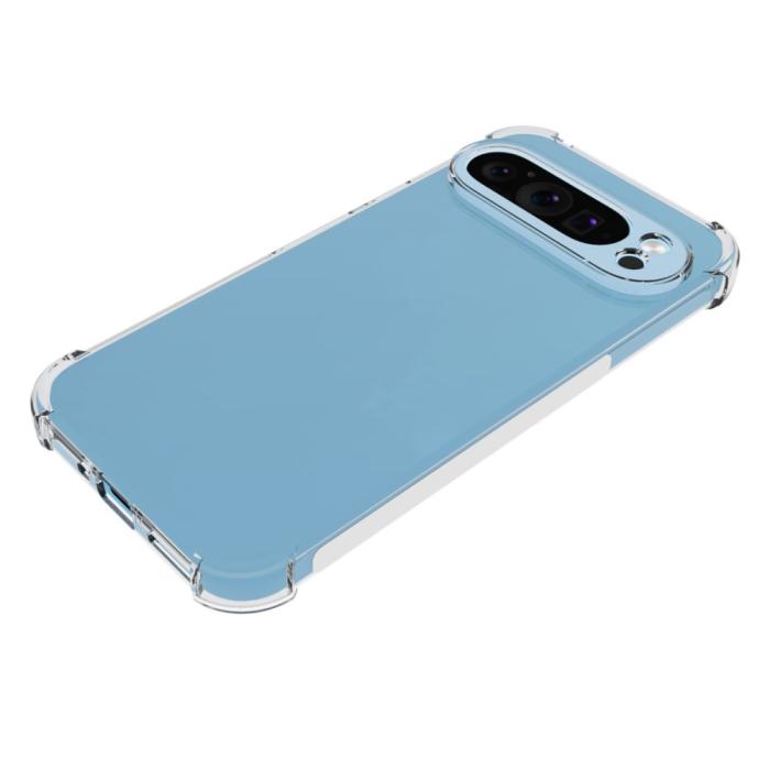 Bild 4,  Google Pixel 9/9 Pro Skal Shockproof TPU Transparent - Teknikhallen.se