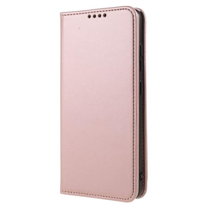 Bild 2,  Samsung Galaxy S22 Plus Fodral Flip Med Kortfack Roséguld - Teknikhallen.se