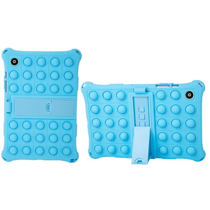 Bild 6,  Galaxy Tab A8 10.5 Skal Pop It Fidget Kickstand Blå - Teknikhallen.se