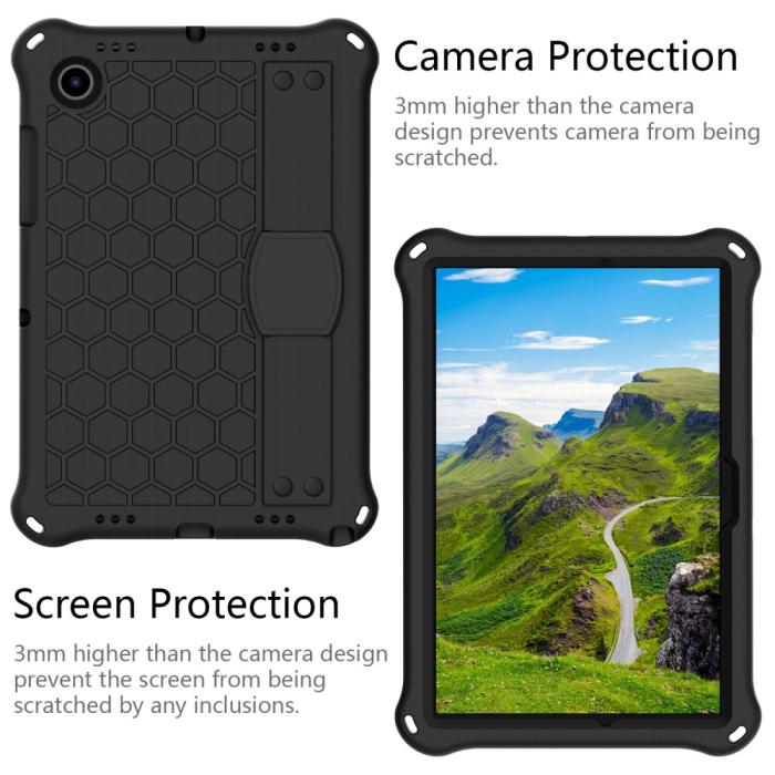 Bild 2,  Galaxy Tab A8 10.5 Skal Honeycomb EVA Shockproof Kickstand - Teknikhallen.se