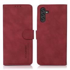 KHAZNEH KHAZNEH Samsung Galaxy A04s / A13 5G Fodral Retro L&auml;der Vinr&ouml;d - Teknikhallen.se
