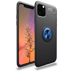  iPhone 11 Pro Max - Ring Skal - Funkar med magneth&aring;llare - Svart/Bl&aring; - Teknikhallen.se