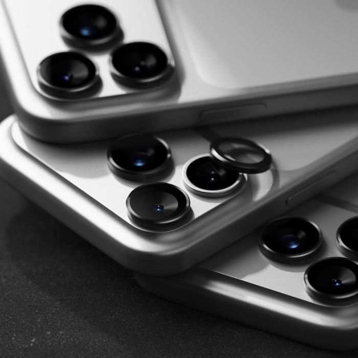 Bild 5, Ringke Ringke iPhone 17 Pro / 17 Pro Max 2-PACK Linsskydd Svart - Teknikhallen.se